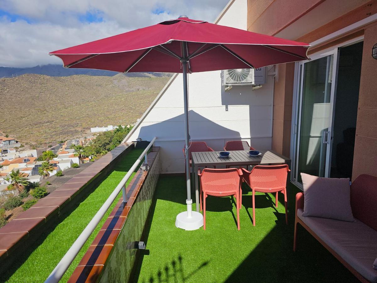 Luxury Sunset 408 Heated Pool With Air Condition And Sea Views アデヘ エクステリア 写真